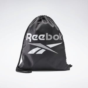 Torebki Damskie Reebok Training Essentials Gym Sack Czarne PL 96FRVUY